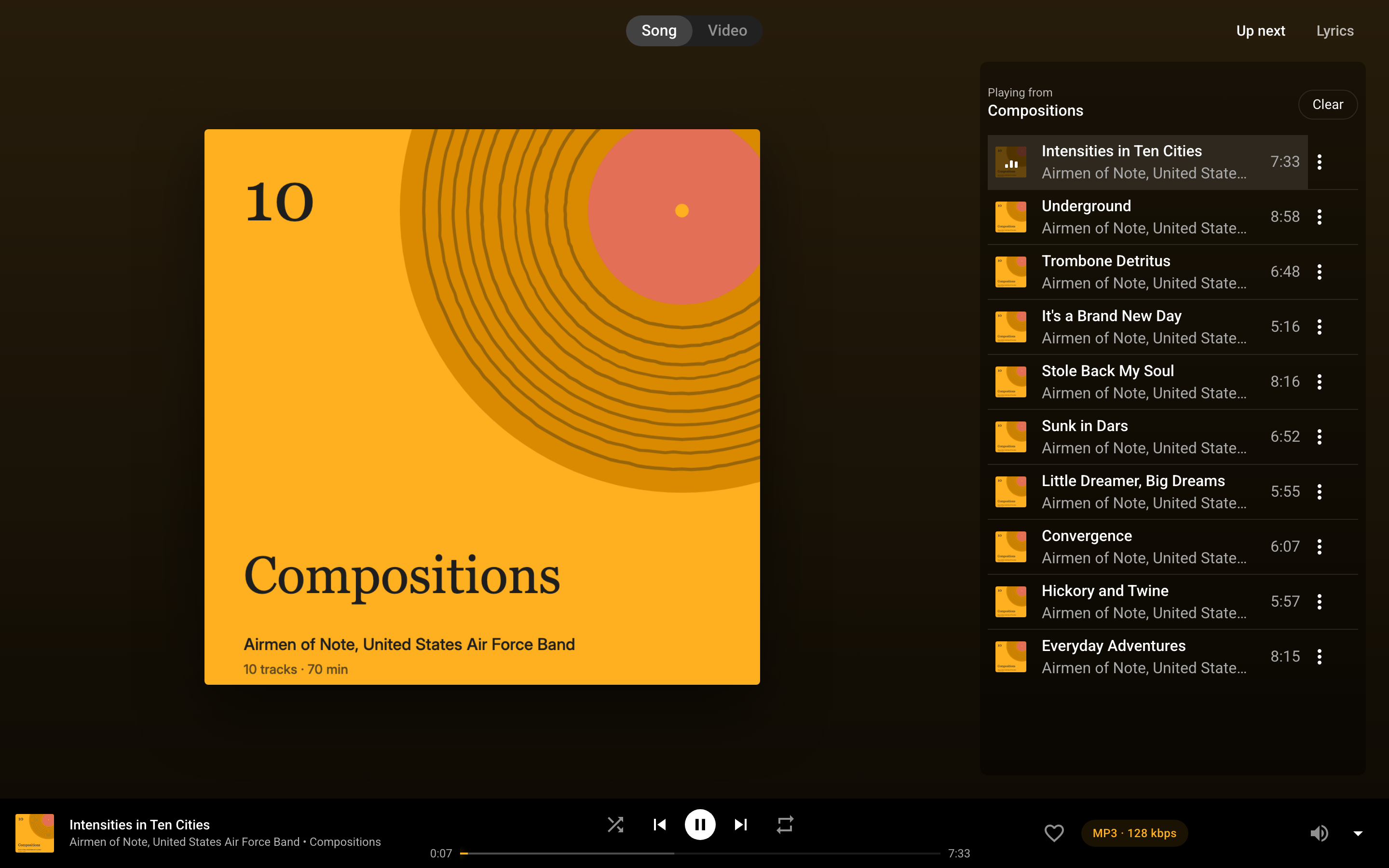 Lawrence Riff Riff, a music player for WordPress